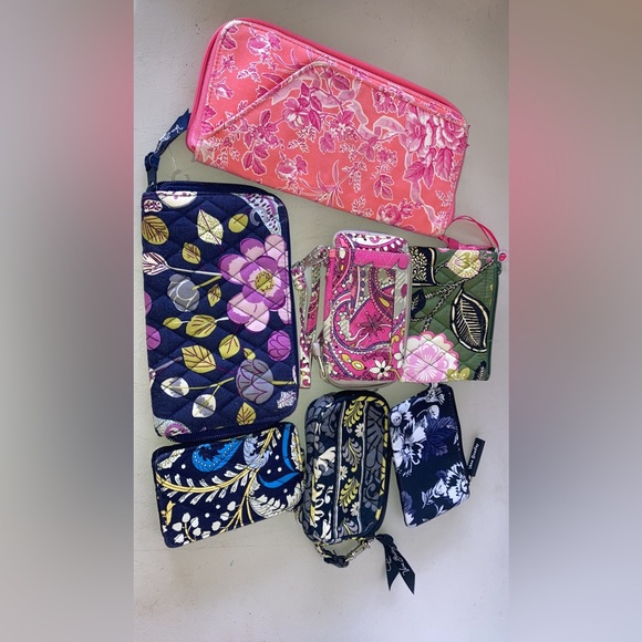 Vera Bradley Handbags - Lot of 7 Vera Bradley Wallets/Coin purses